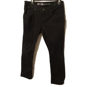 Men's Freeworld Night Train Reg32 Black Jeans